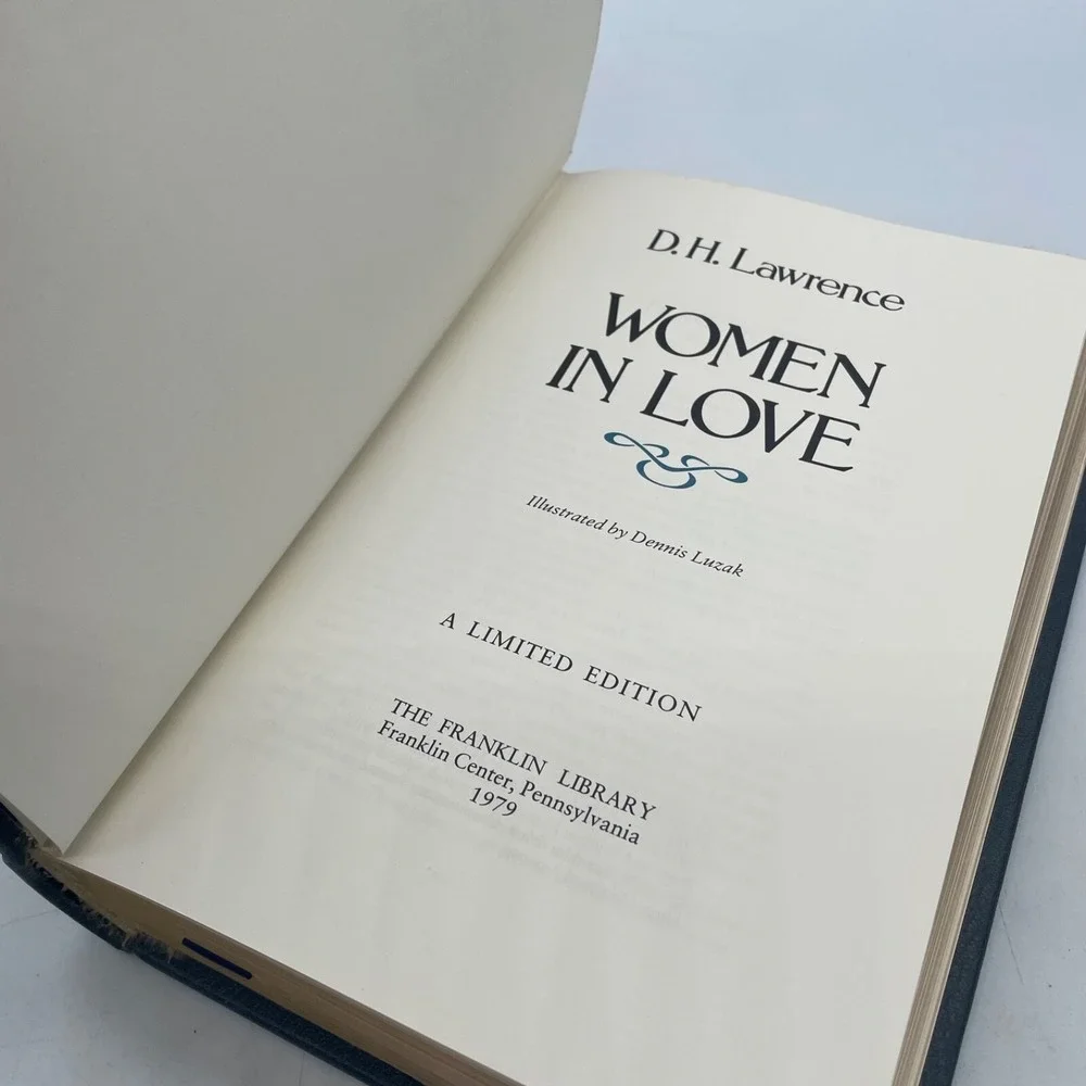 1979 Women In‎ Love DH Lawrence Franklin Library